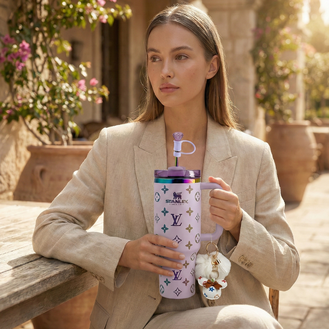 40oz Stanley Luxury Quencher Tumbler – Lilac