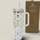 40oz Stanley Luxury Quencher Tumbler – White